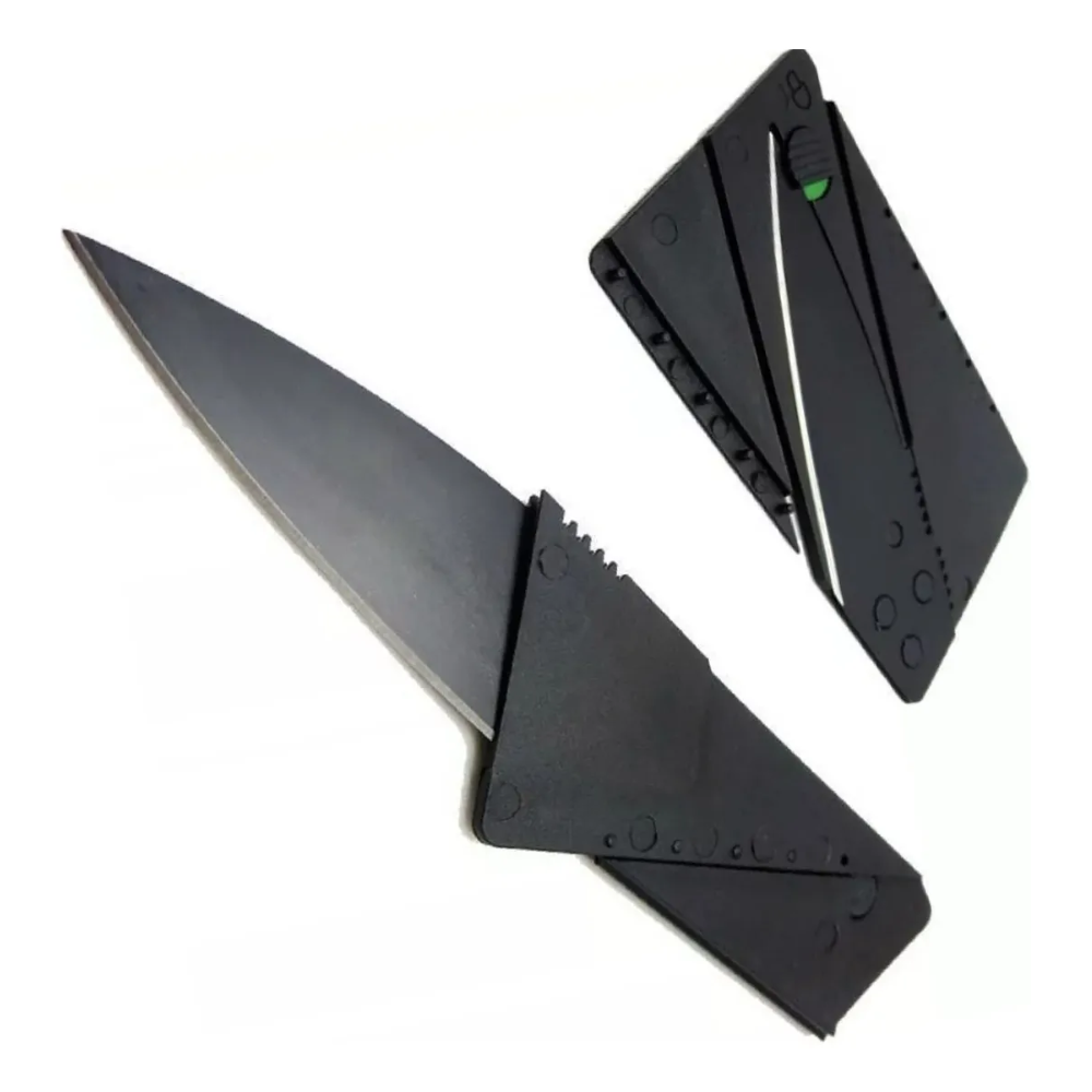 Cuchillo Tarjeta Herramienta Camping Cortaplumas Emergencia
