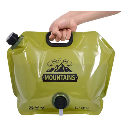 Contenedor De Agua 8 Litros Vejiga De Agua Camping Bolsa