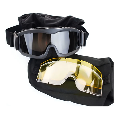 Antiparras Tacticos Airsoft Gafas Tactico Antiparras 3 Micas