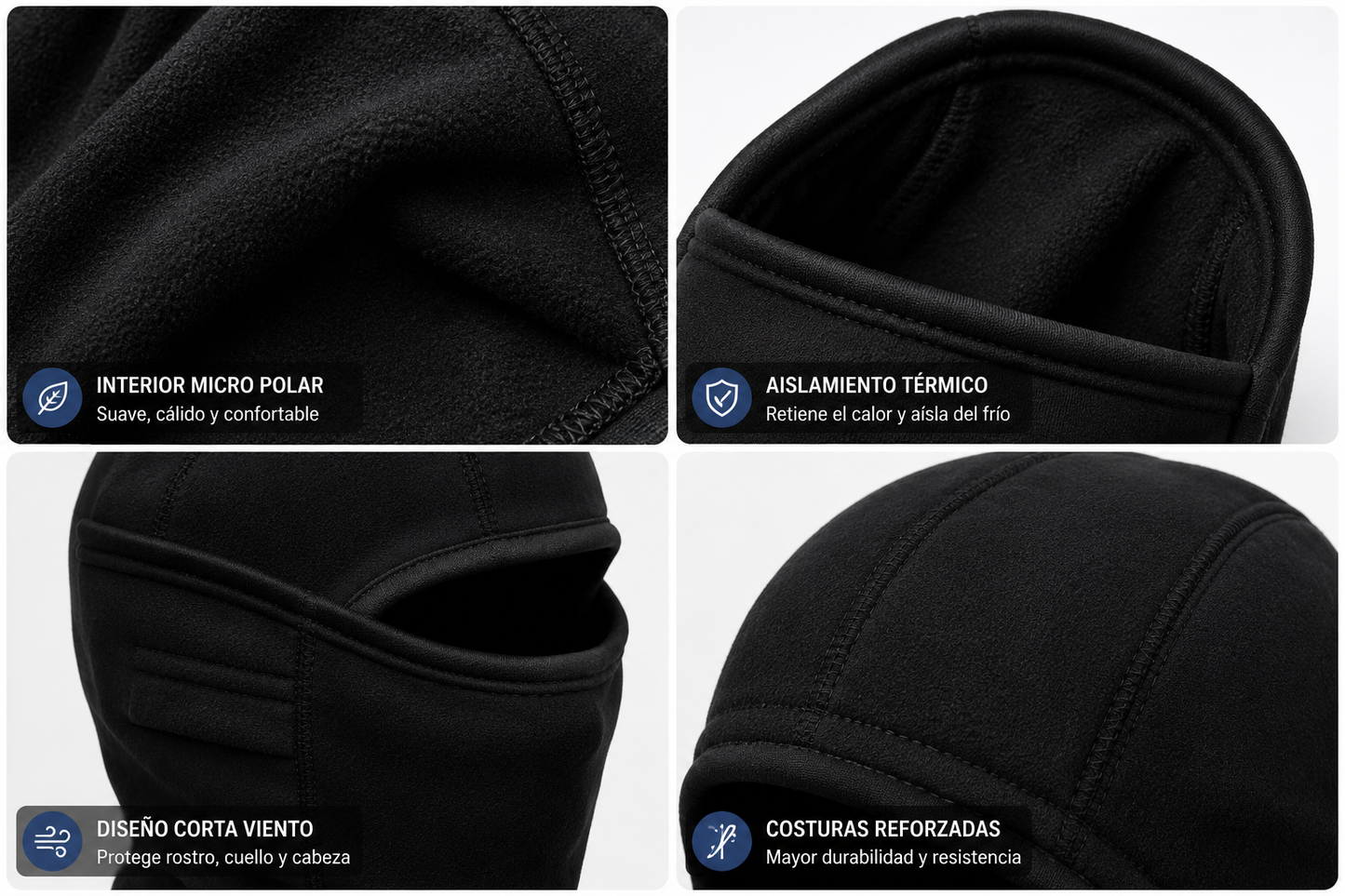 Balaclava Pasamontaña Termica Balaclava Polar Balaclavas