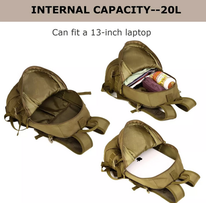 Mochila Tactica Mochila Militar Mochila Viajes 20 Litros