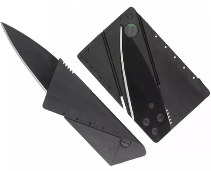 Cuchillo Tarjeta Herramienta Camping Cortaplumas Emergencia