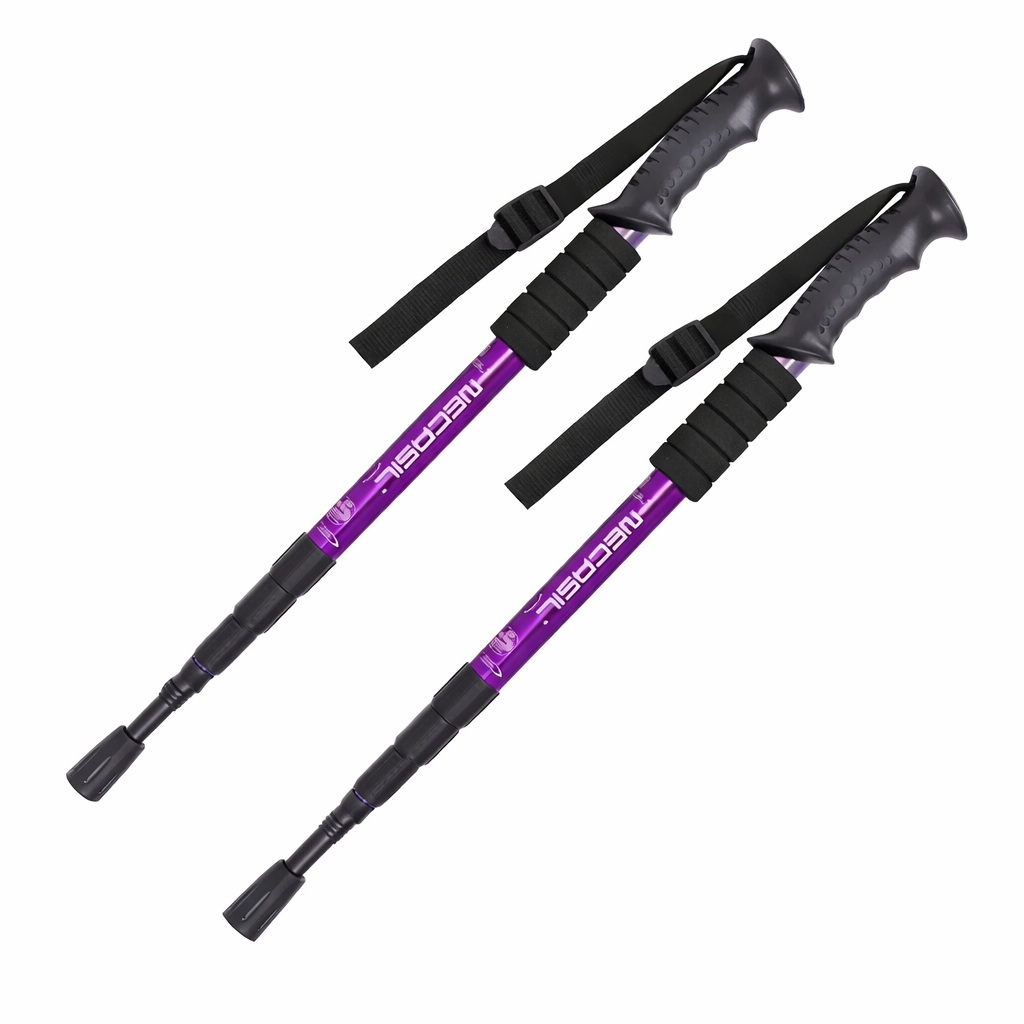 Pack 2 Bastones Trekking Baston Trekking Anti Shock 4tramos