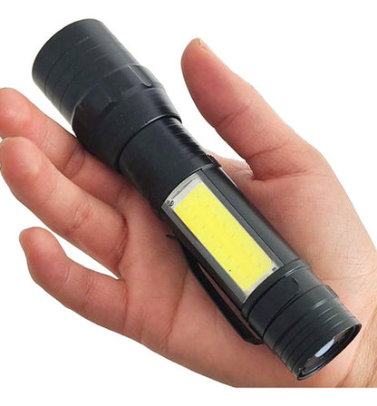 Linterna Led Cree Xml-t6 2000lumenes Zoom Usb Recargable doble led
