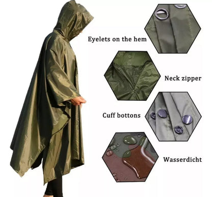 Poncho Impermeable Capa Para Lluvia Ponchos Capa Lluvia 220c