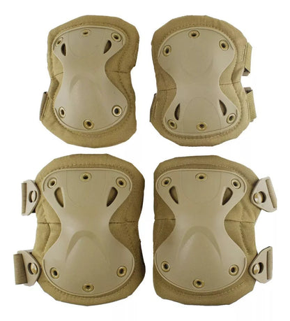 Rodilleras Coderas De Militares Tacticos Airsoft Paintball
