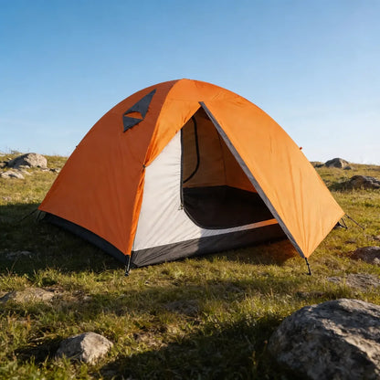 Carpa Camping Carpa Impermeable 3000mm 210tpu 215x155cm 2 personas