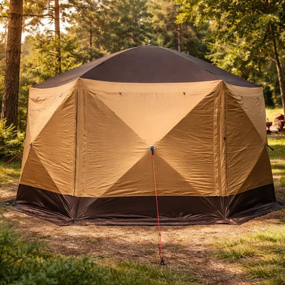 Carpa Camping 4 Estaciones Tienda 6 Personas 360x360x225cm