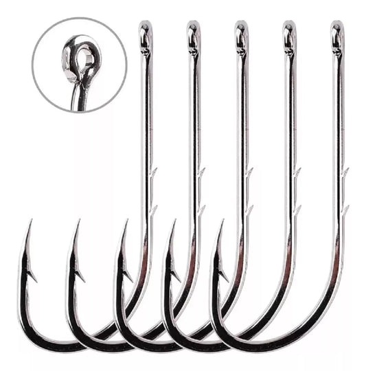Kit Anzuelo Set Pesca 5 Anzuelos Pesca Anzuelos De Pesca 1/0