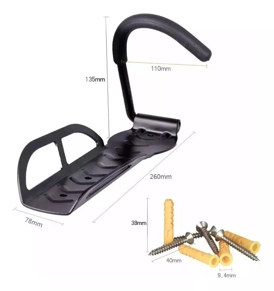 Gancho Para Bicicletas Soporte Muro Portabicicleta De Pared