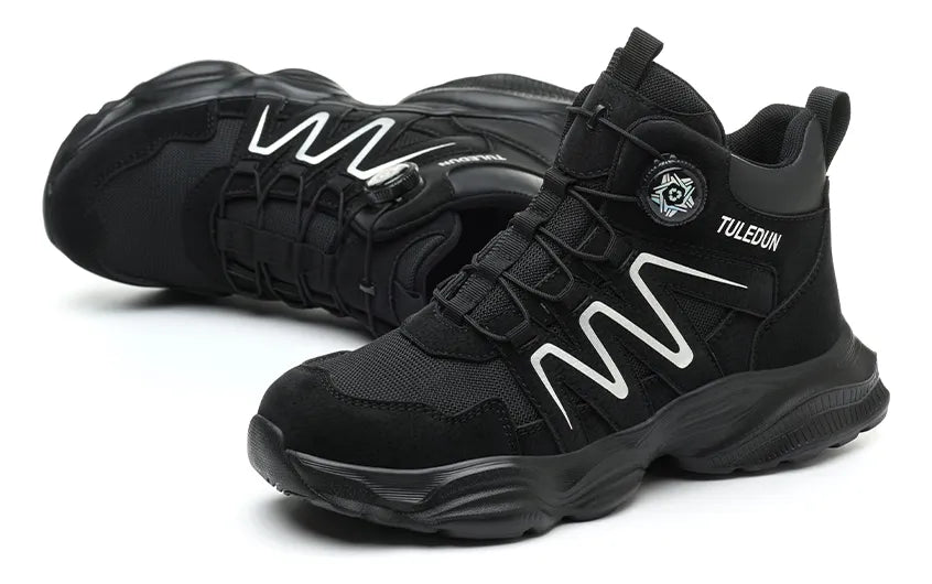 Botas De Seguridad Hombre Zapato De Trabajo Tenis Industrial