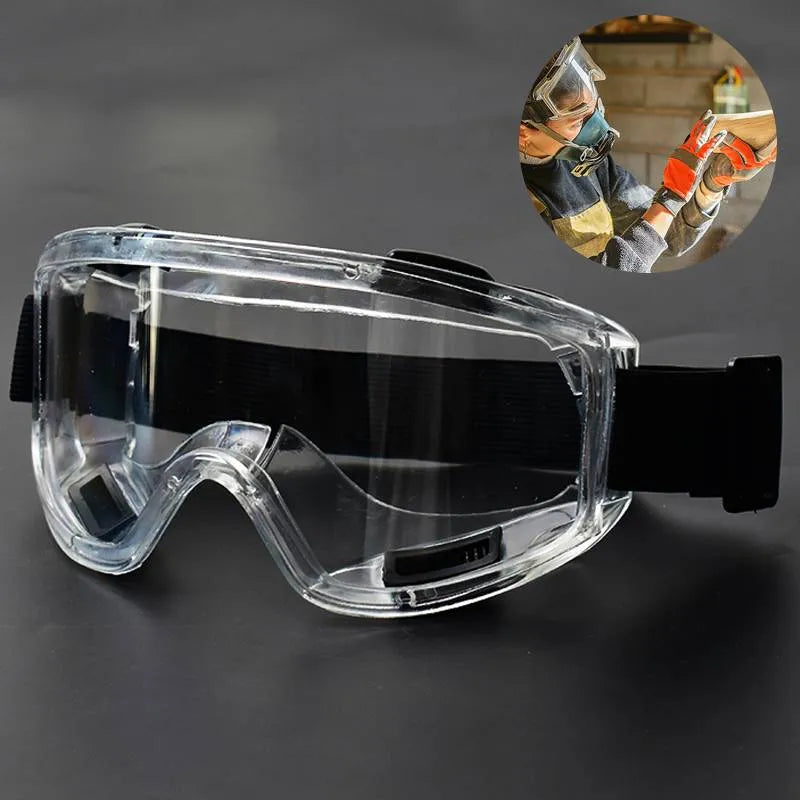 Lentes Seguridad Antiparras Gafas Proteccion Banda Ajustable