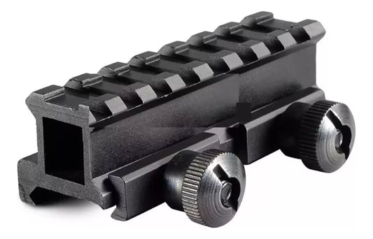 Alzador Mira Tactica Montura Riel Picatinny 20mm A 20mm