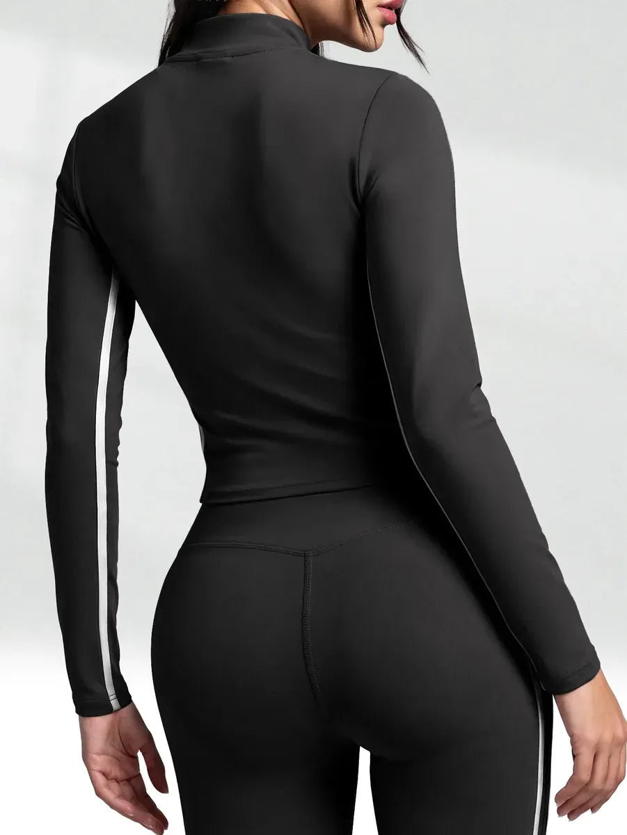Conjunto Deportivo Mujer 2 Piezas Buzo Poleron Gym Moda