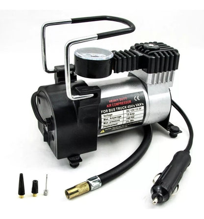 Compresor Aire 12v Compresor Metalico 12v Auto Moto 35l/min