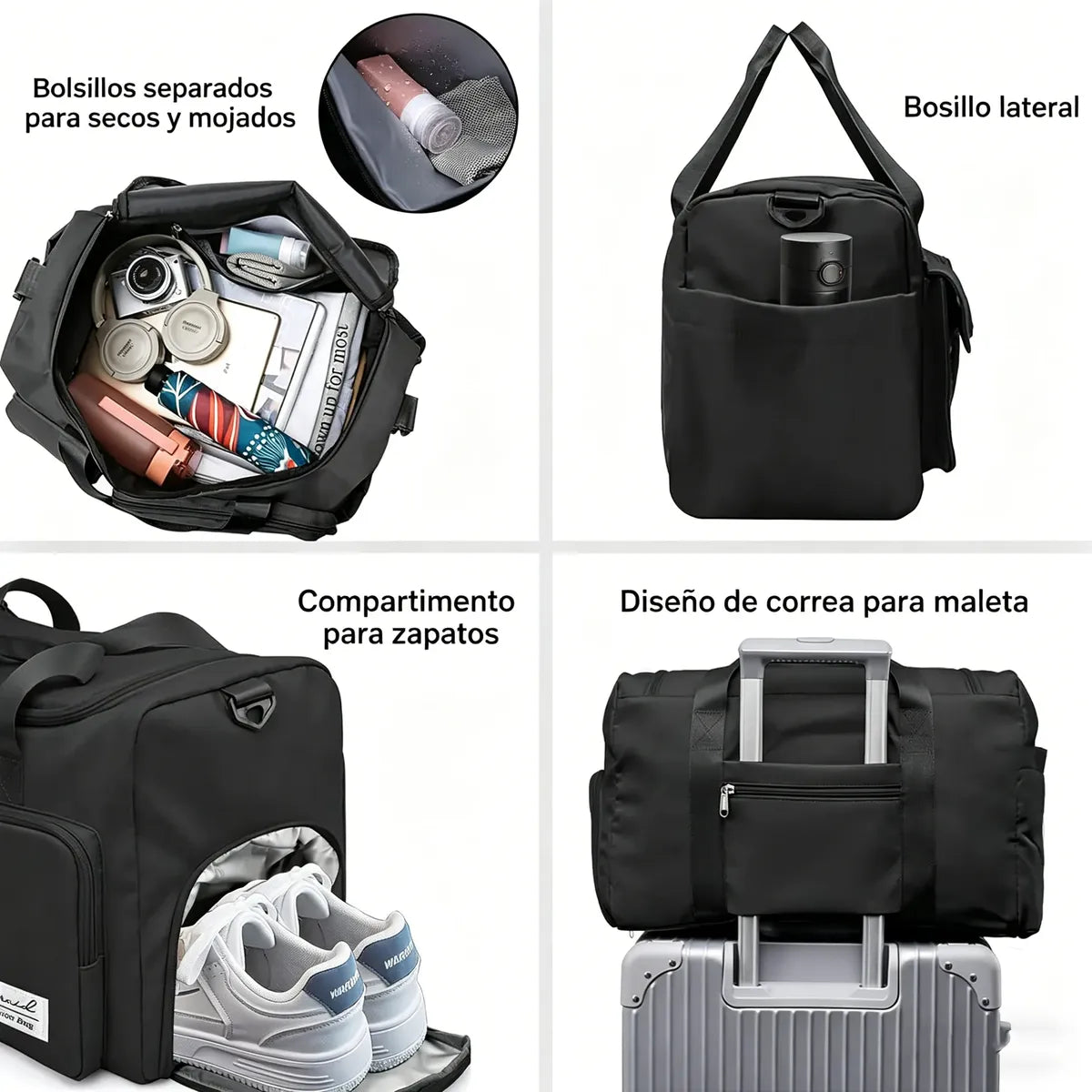 Bolsa Deportiva Bolso De Mano Gran Capacidad Bolso Gym Viaje
