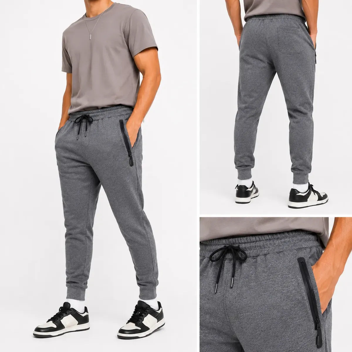 Pantalon Buzo Hombre Buzo Deportivo Jogger Cargo Polar