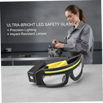 Linterna Trabajo Linterna Gafa Linterna Recargable Sensor Blanco