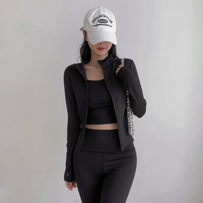 Conjunto Deportivo 3 Piezas Buzo Poleron Gym Top Deportivo