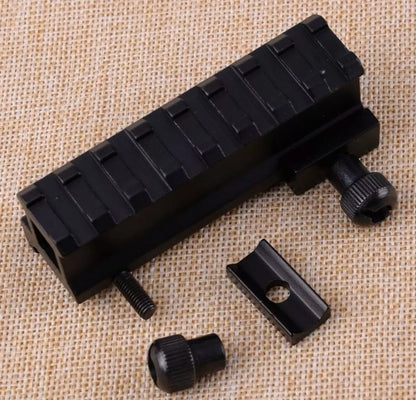 Alzador Mira Tactica Montura Riel Picatinny 20mm A 20mm