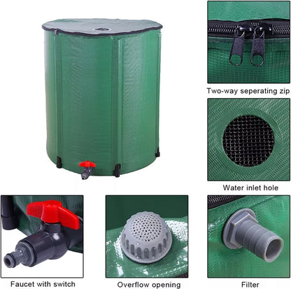 Estanque Agua Vertical 200 Litros Plegable Estanque Portátil
