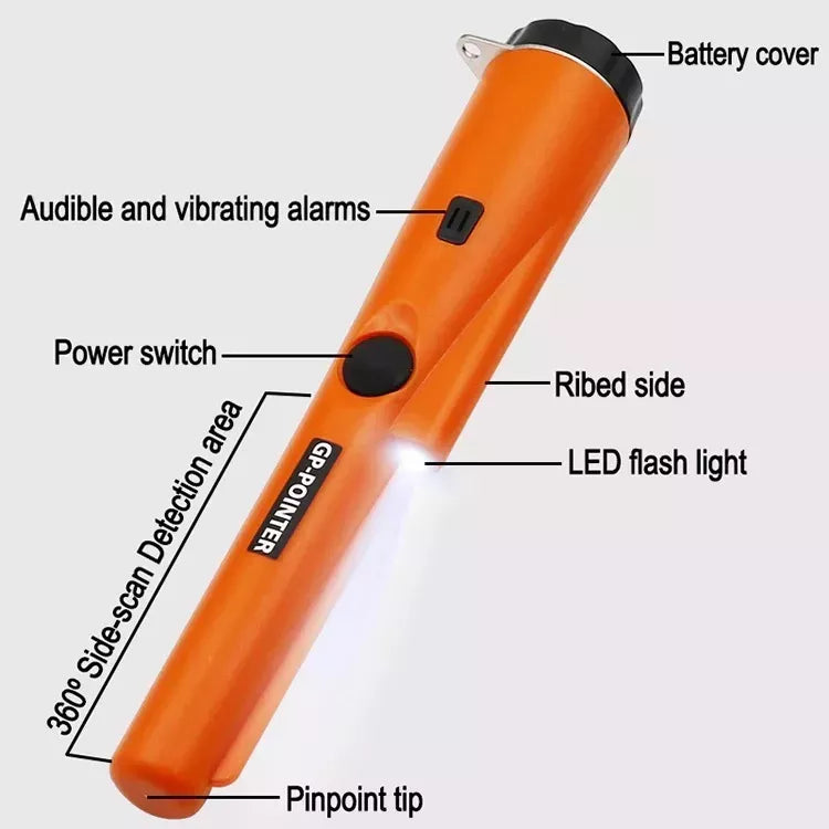 Detector Metales Mano Oro Puntero Localizador Pin Pointer