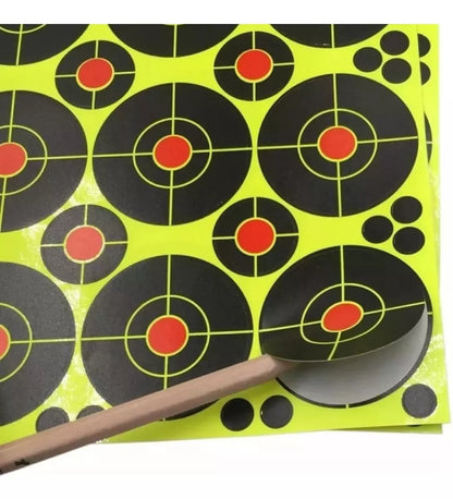 X10 Target Adhesivo Target Rifle A Poston Rifle De Aire 2p