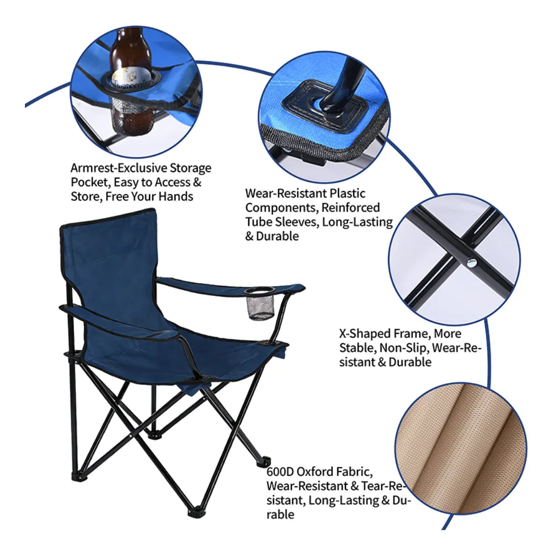 Sillas Camping Silla Plegables Posavasos Silla Camping Playa