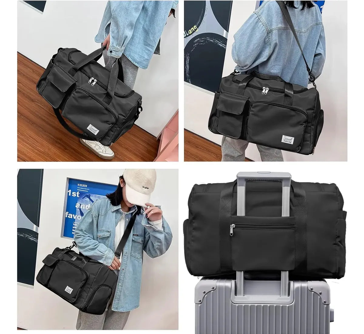 Bolsa Deportiva Bolso De Mano Gran Capacidad Bolso Gym Viaje