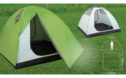 Carpa Camping Carpa Impermeable 3000mm 210tpu 2.2x2.2mt 3 personas