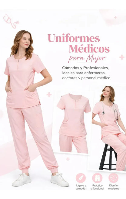 Uniforme Medico Conjunto Uniforme De Trabajo Enfermeria Tens