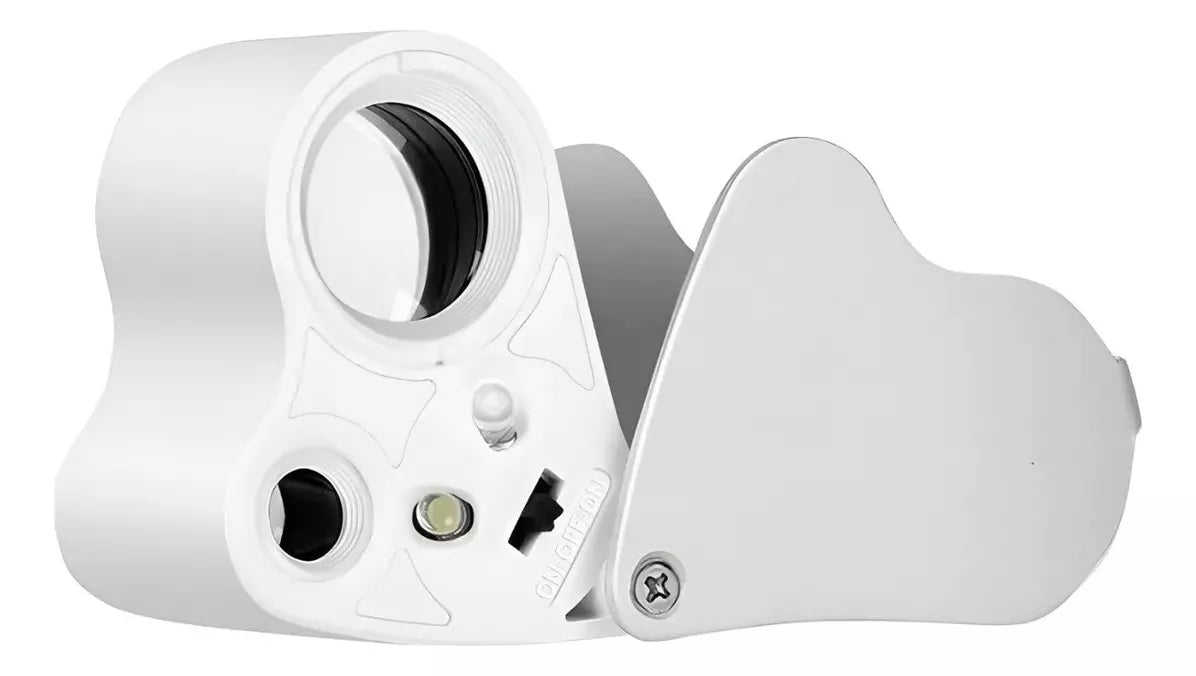 Lupa Geologica Lupa Con Luz Led Lupa Joyero Lupa 30x 60x