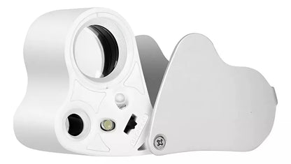 Lupa Geologica Lupa Con Luz Led Lupa Joyero Lupa 30x 60x