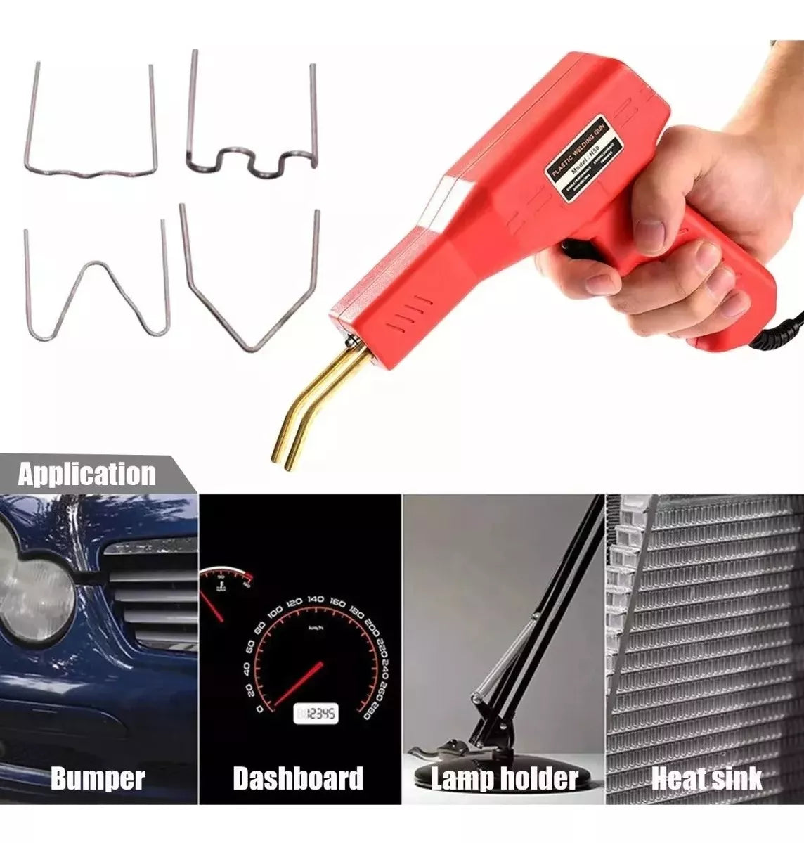 Soldadora De Plastico Soldadora Electrica Grapadora Caliente