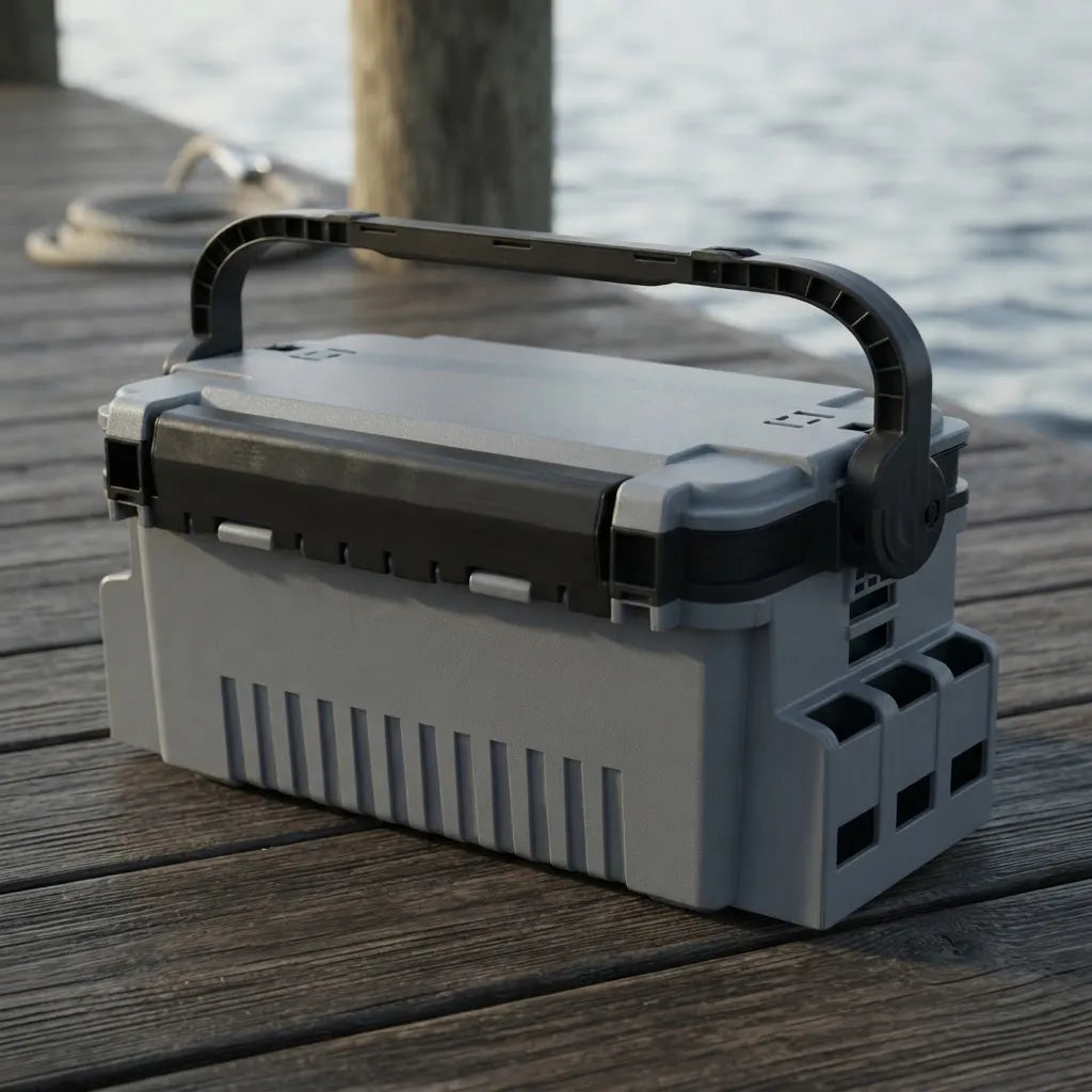 Caja Pesca Porta Señuelos Caja Organizadora Pesca 43x28x25cm