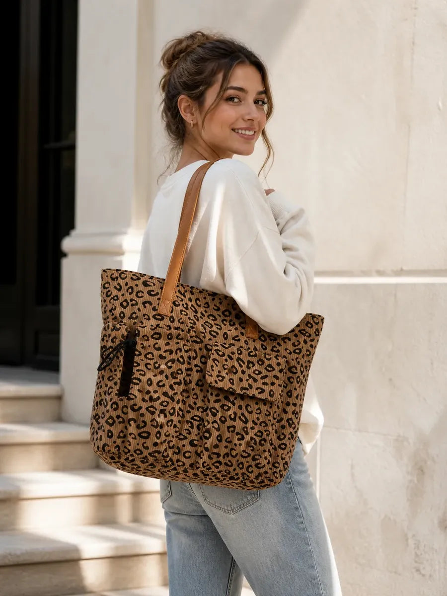 Bolso Cartera Tote Bag Bolso De Cotele Cartera Bolsa Mujer