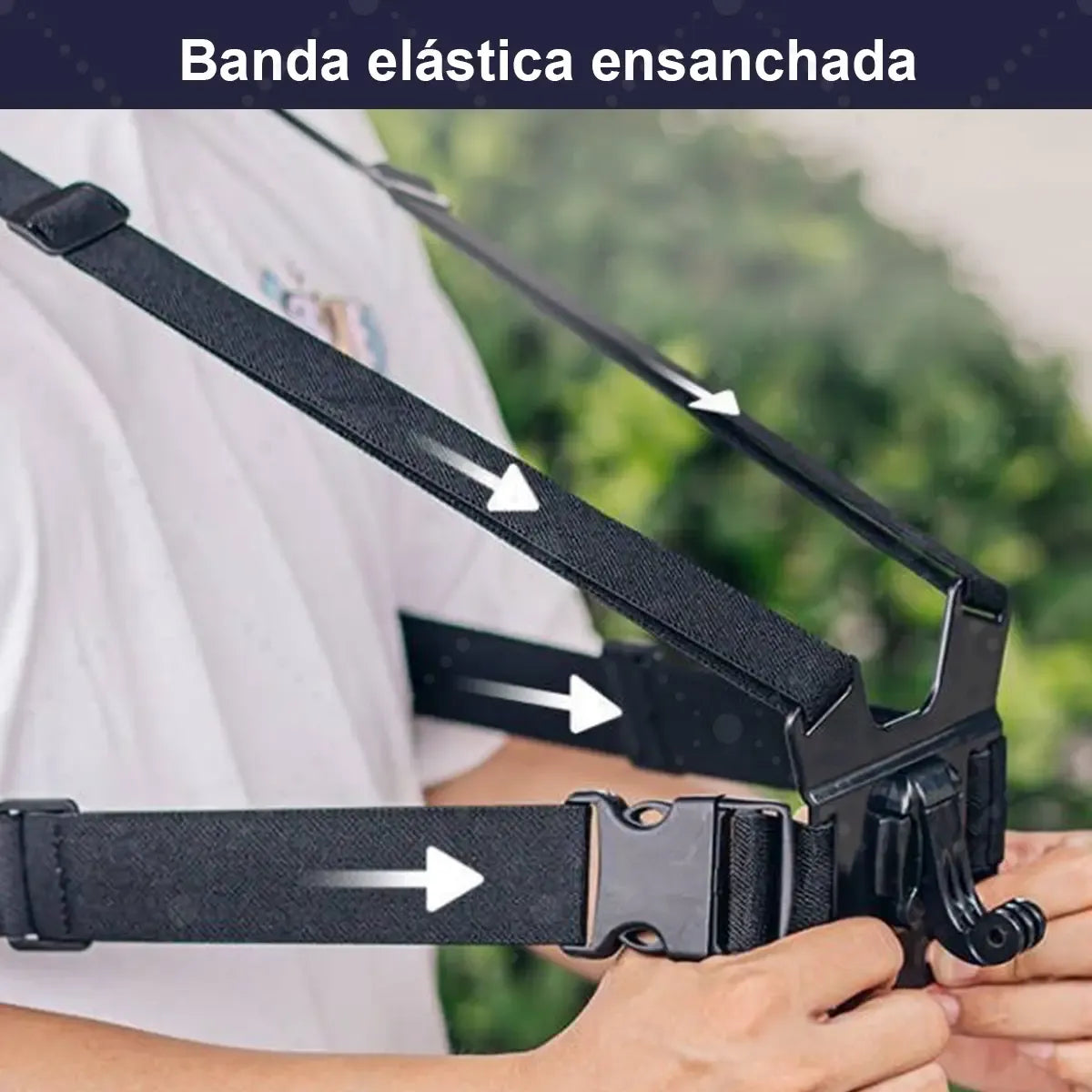 Soporte Celular Ajustable Arnes De Pecho Para Grabar Videos