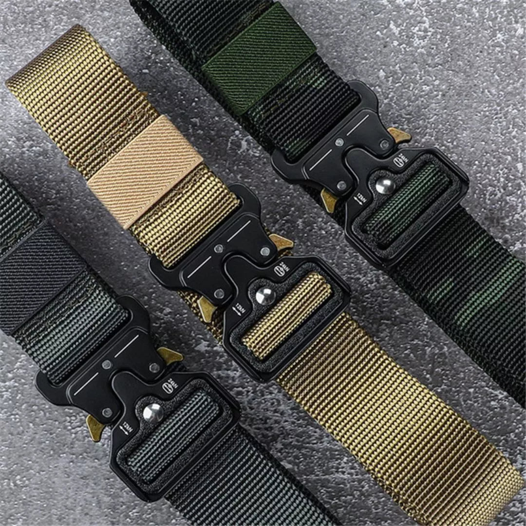 Cinturon Tactico Militar Airsoft Tactico Outdoor Hebilla Sh