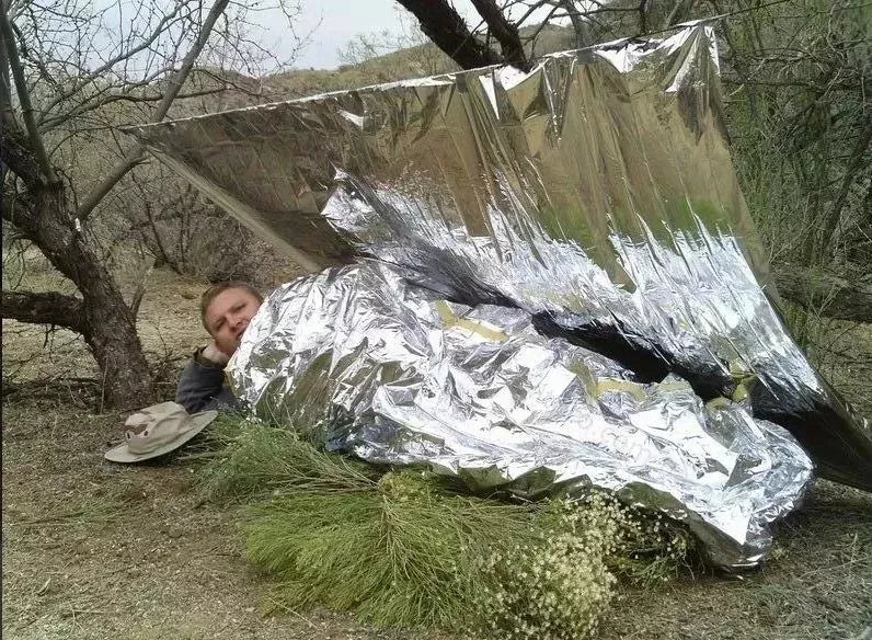 Manta Termica Emergencia Supervivencia Camping 130x210cm