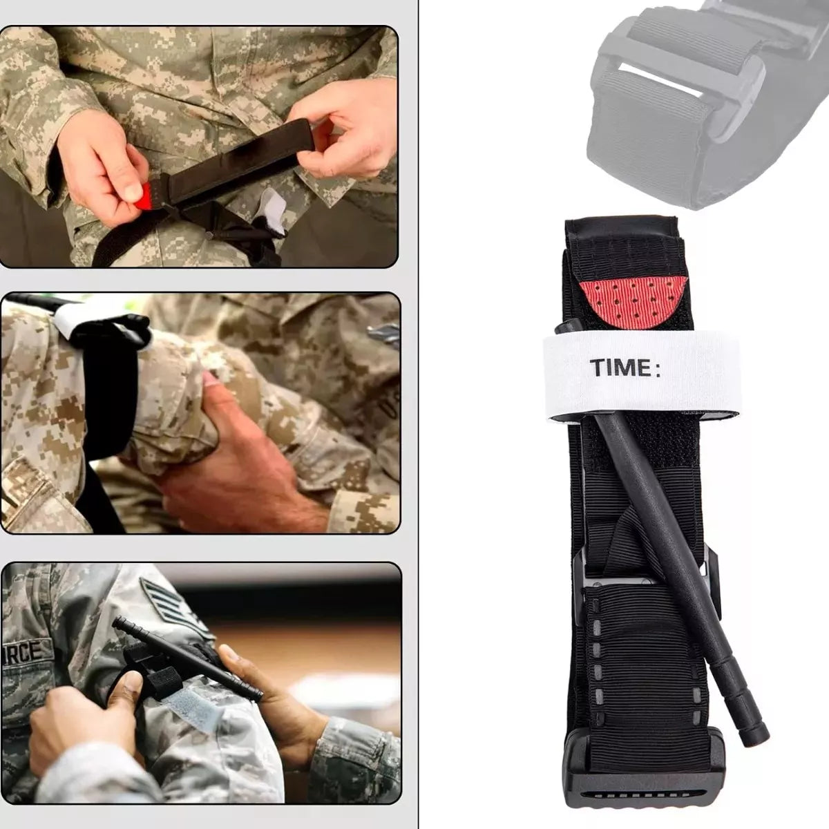 Torniquete Tactico Airsoft Camping Kit De Primeros Auxilios