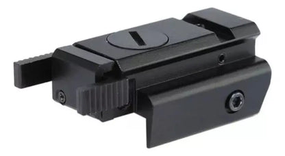 Mira Laser Mira Punto Rojo Laser Pistola Riel 11mm Metal