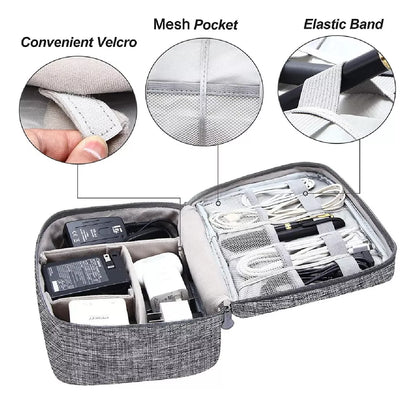 Bolso Organizador Viaje Estuche Organizador Cables Ordenador