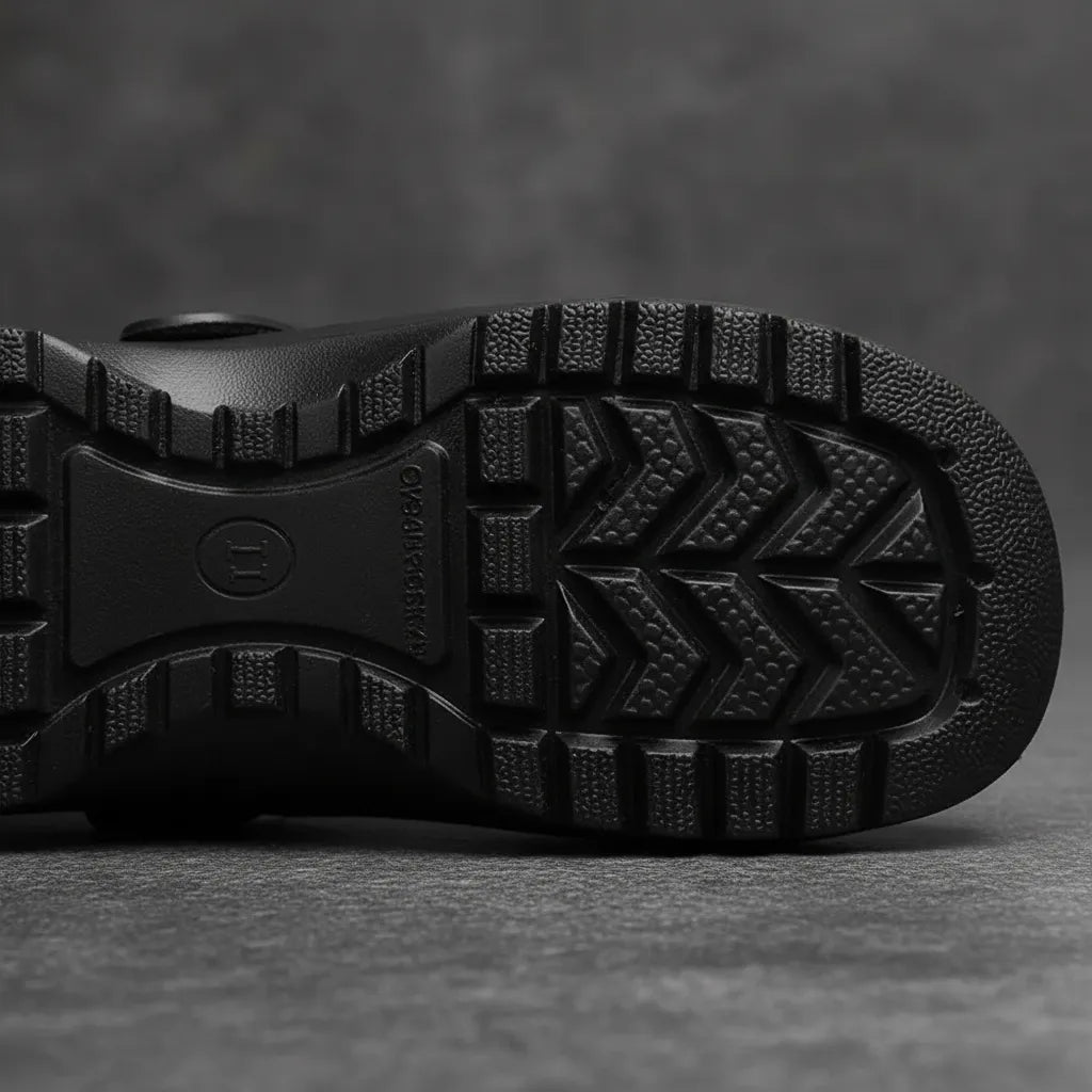 Zapato Chef Zueco Cocina Gastronomico Antideslizante Unisex Negro