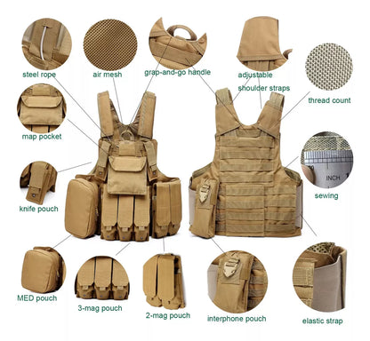 Chalecos Tacticos Chaleco Tactico Cira Militar Airsoft Ciras.