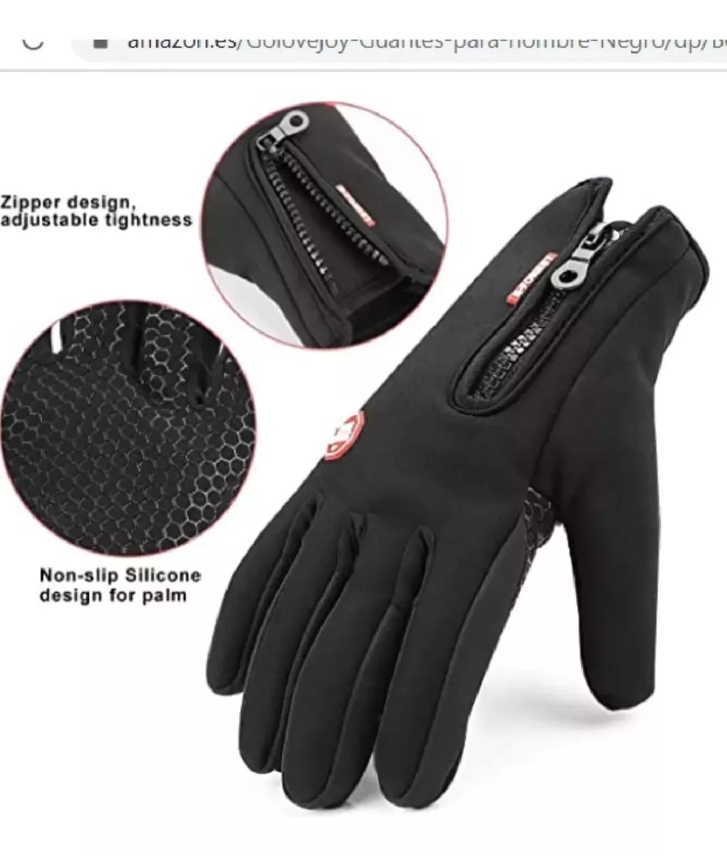 Guante Bici Touch Antideslizan Guantes Termicos Guantes Bici