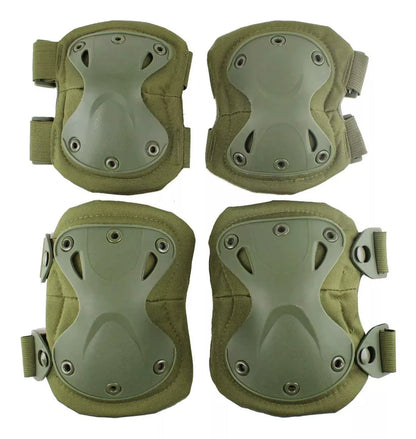 Rodilleras Coderas De Militares Tacticos Airsoft Paintball