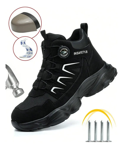 Botas De Seguridad Hombre Zapato De Trabajo Tenis Industrial