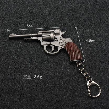 Llavero Forma Pistola Mini Llaveros Armas En Miniaturas