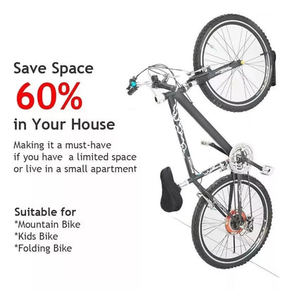 Gancho Para Bicicletas Soporte Muro Portabicicleta De Pared