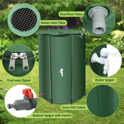 Estanque Agua Vertical 200 Litros Plegable Estanque Portátil